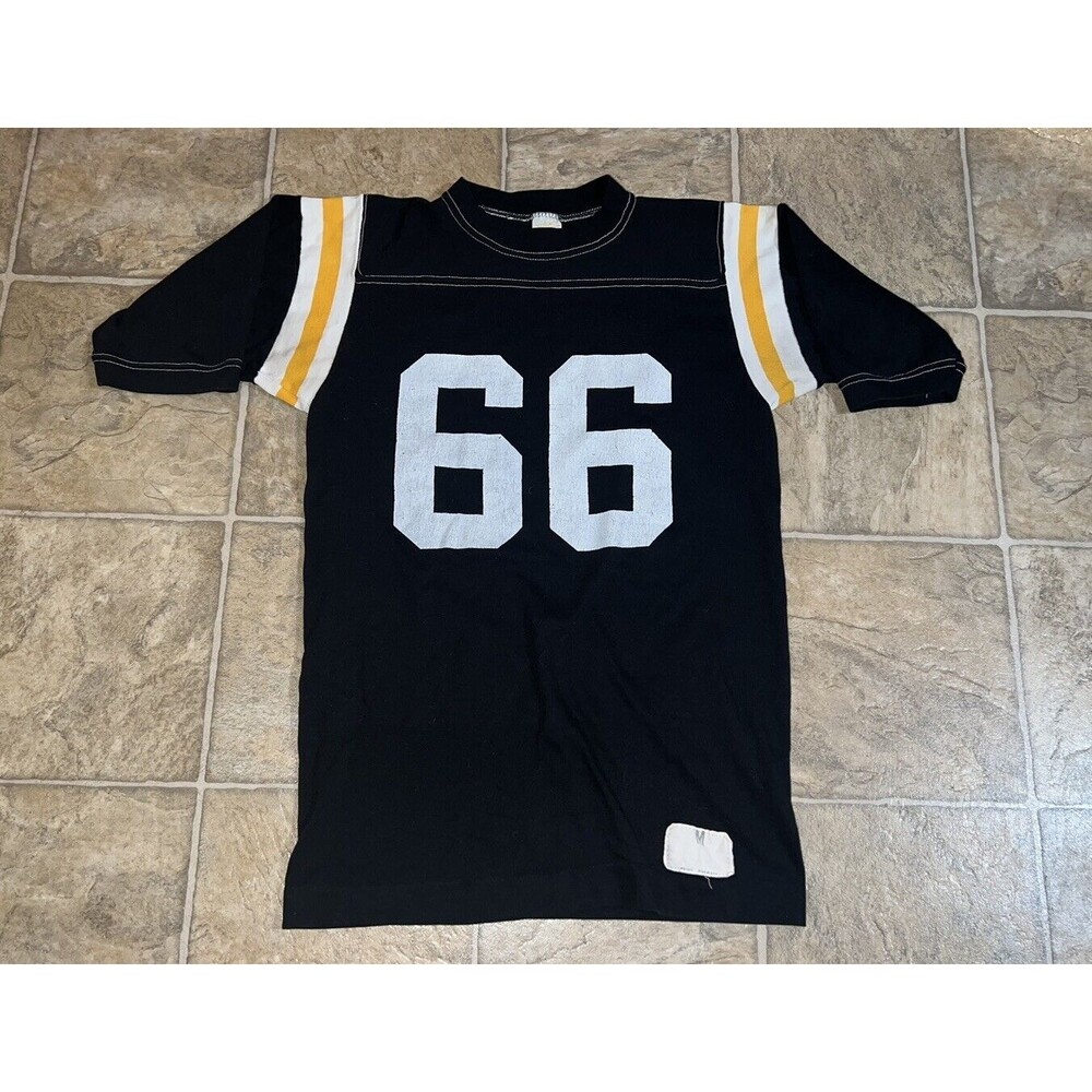Vintage 1983 Pittsburgh Steelers Ted Petersen T Shirt Jersey Sportswear Tag a1